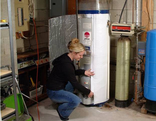 Water heater deals insulation